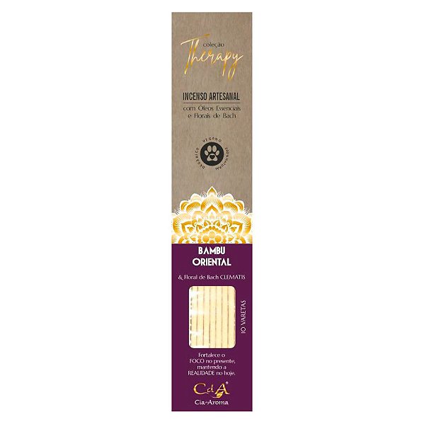 Incenso Cia Therapy - Bambu Oriental