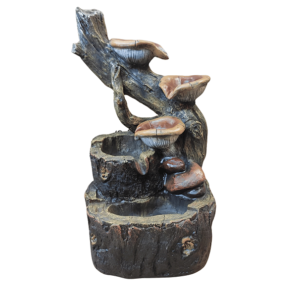 Fonte de Agua Decorativa Árvore 5 Quedas - G