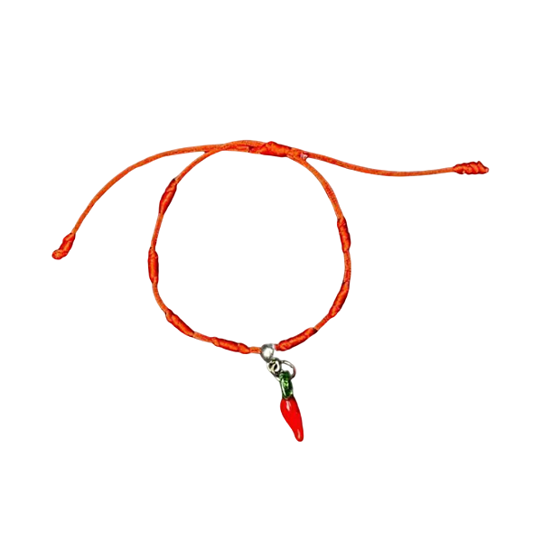 Pulseira 7 Nós Vermelha Kaballa Com Pimenta