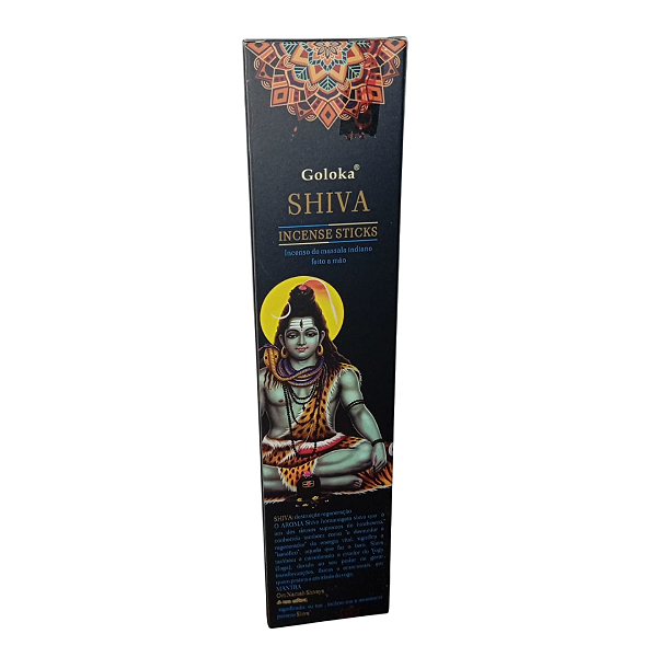 Incenso Goloka Massala Vareta - Shiva