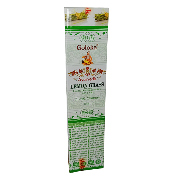 Incenso Goloka Massala Vareta - Lemon Grass
