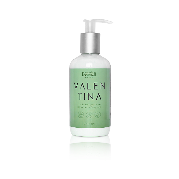 Loção Desodorante Hidratante Corporal Valentina 250ml