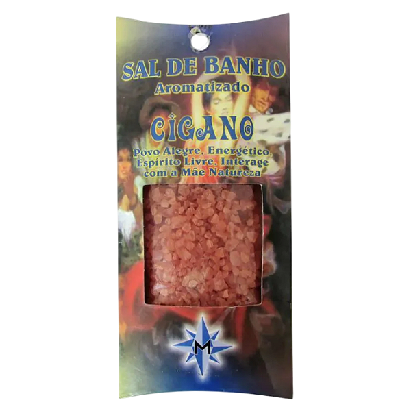Sal de Banho Aromatizado 100g - Cigano