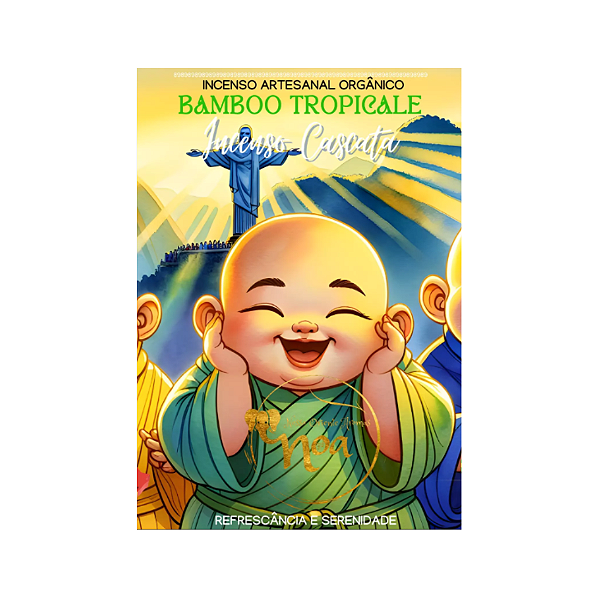 Incenso Cascata dos Monges Noa - Bambu Tropical