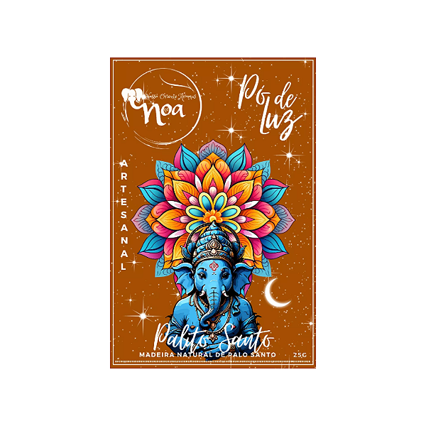 Incenso em Pó Noa Palito Santo -  Pó de Luz