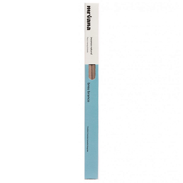 Incenso Nirvana Natural 4 Varetas - Breu Branco