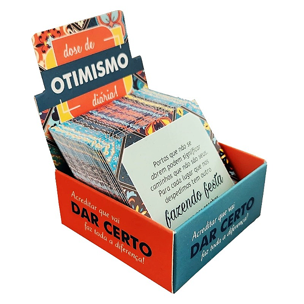 Oráculo de Mensagens Inspiradoras - Otimismo Diário - 100 cartões