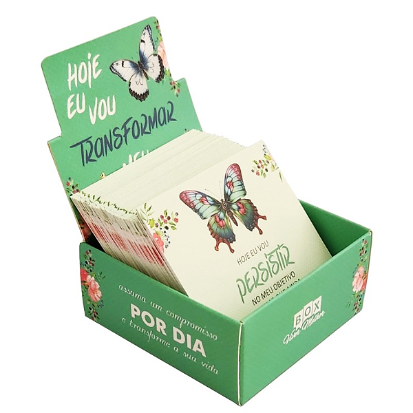 Oráculo de Mensagens Inspiradoras - Transformar Meu Dia - 100 cartões