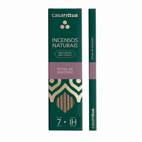 Incenso Nirvana Casa Rittua - Ritual de Gratidão
