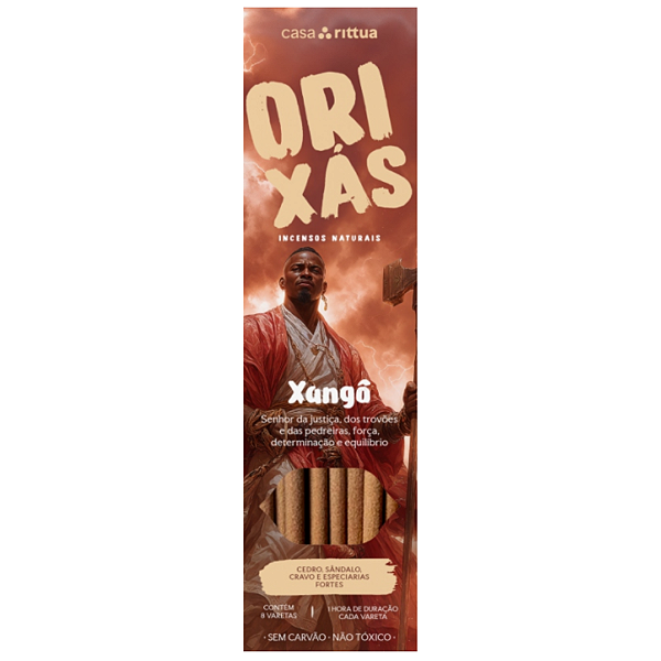 Incenso Nirvana Casa Rittua Linha Orixás - Xangô
