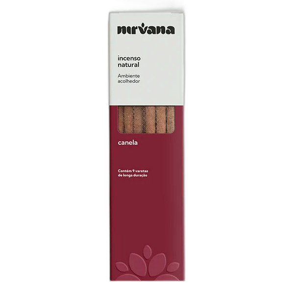 Incenso Nirvana Natural Vareta - Canela