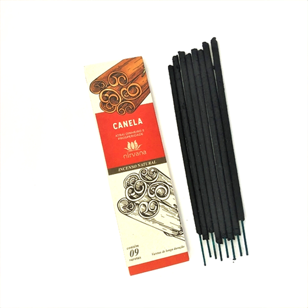Incenso Nirvana Natural Vareta - Canela