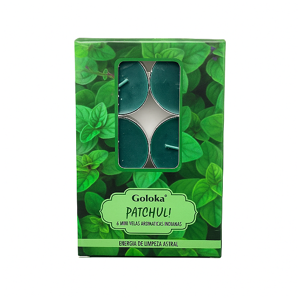 Vela Goloka Perfumada Rechaud - Patchouli
