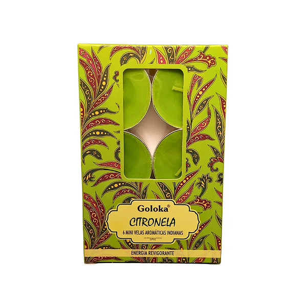 Vela Goloka Perfumada Rechaud - Citronela