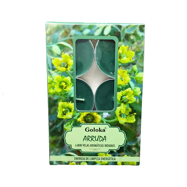 Vela Goloka Perfumada Rechaud - Arruda