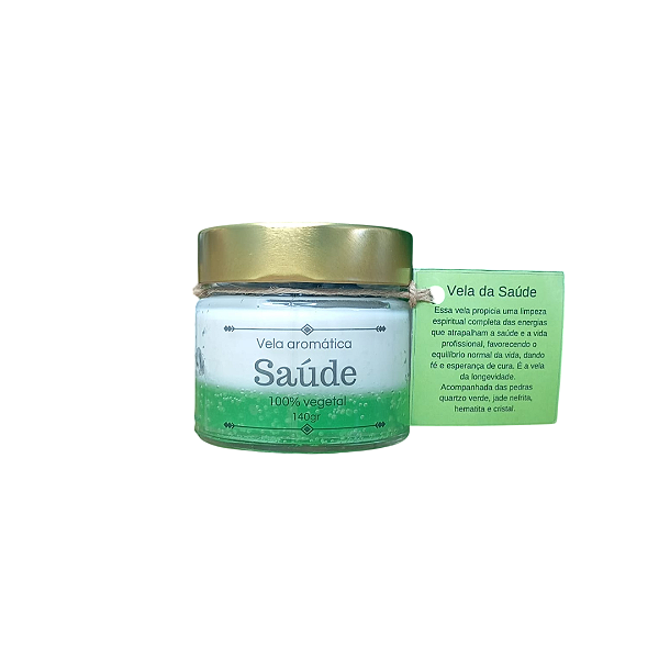 Vela Aromática 140g - Saude