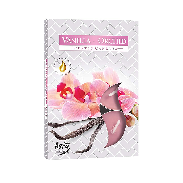 Vela Aura Perfumada Rechaud - Vanilla Orquidea