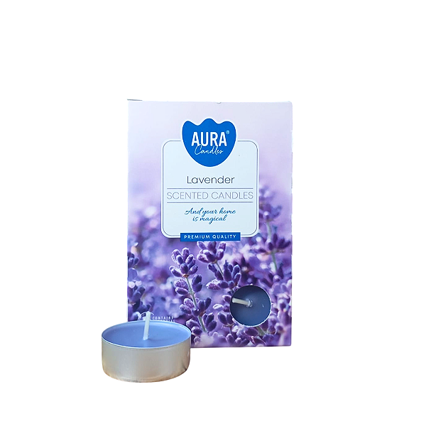 Vela Aura Perfumada Rechaud - Lavanda