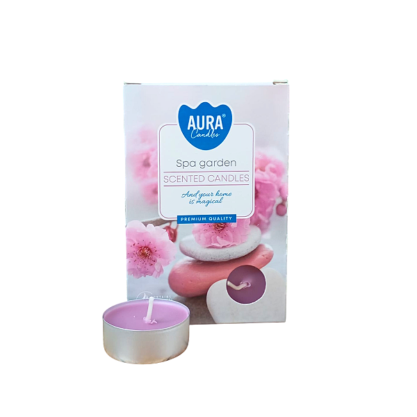 Vela Aura Perfumada Rechaud - Jardim SPA