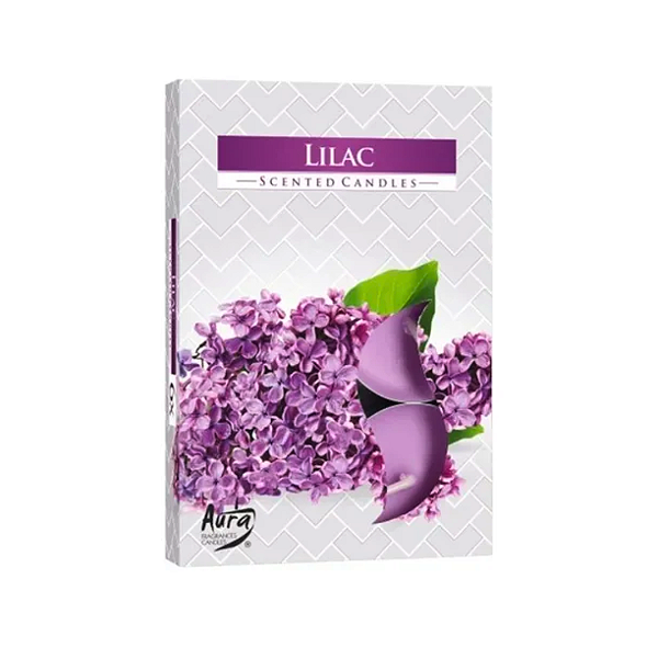 Vela Aura Perfumada Rechaud - Lilac