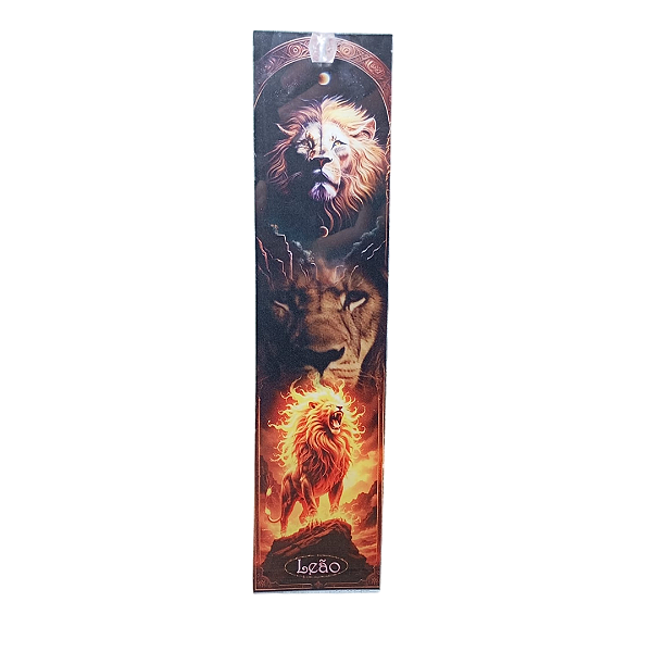 Incensário de Vidro Signo Leão - 25x6cm