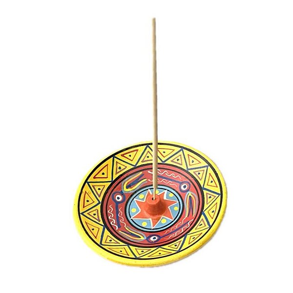 Incensário Redondo Peruano Grande - Modelos Variados