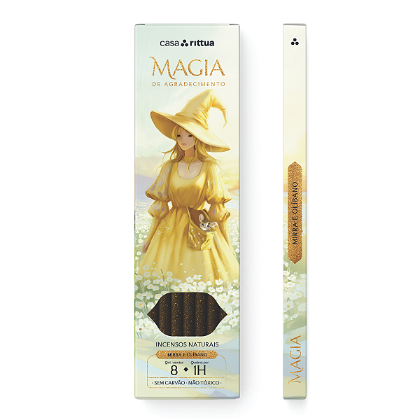 Incenso Nirvana Casa Rittua Linha Magia - Agradecimento