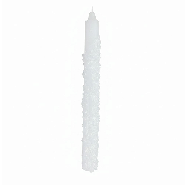 Vela Palito de Sal Grosso – Purificação e Limpeza 20cm