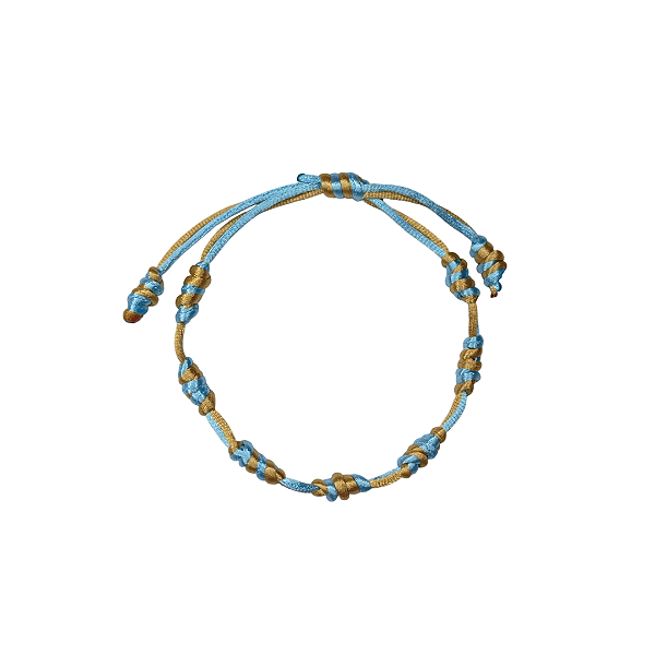 Pulseira 7 Nós Orixá - Logun Ede