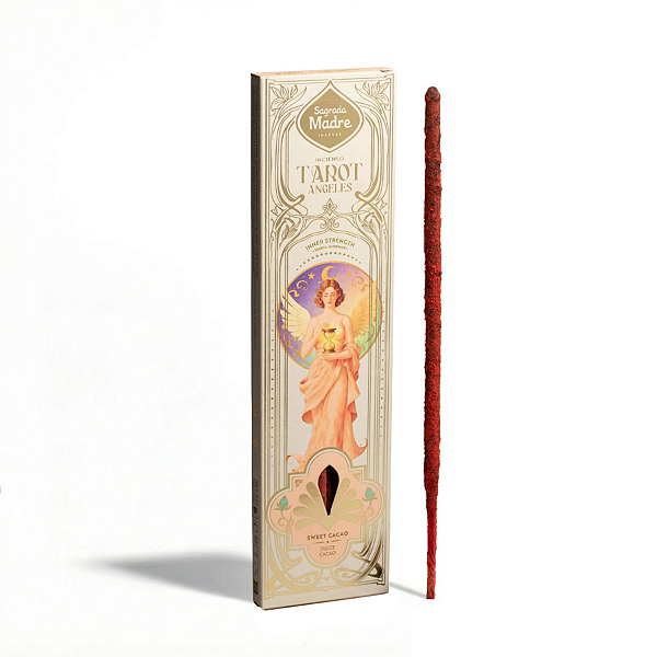 Incenso Sagrada Madre Tarot dos Anjos - Doce Cacau