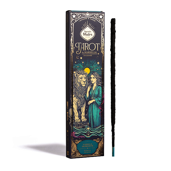Incenso Sagrada Madre Tarot de Marselha - Vanilla e Olíbano