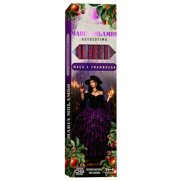 Incenso Linha Natural Vila Zen - Linha Umbanda - Maria Mulambo