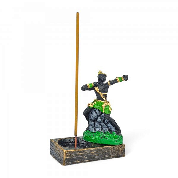 Incensário Castiçal Retangular Orixá - Oxossi