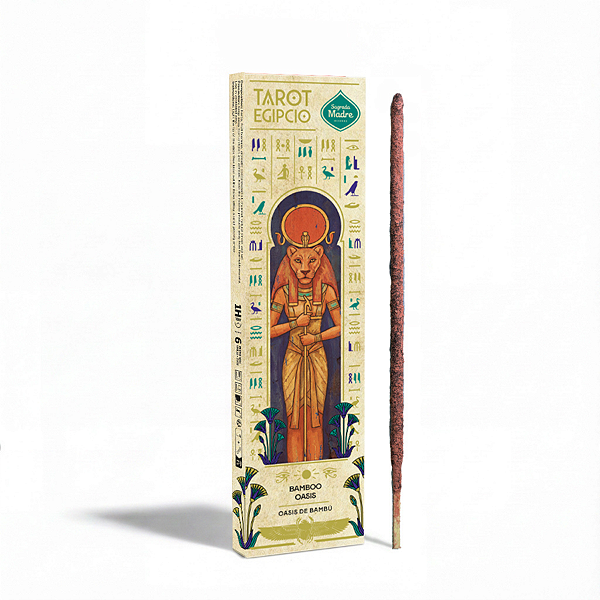 Incenso Sagrada Madre Tarot Egipcio - Oasis de Bamboo