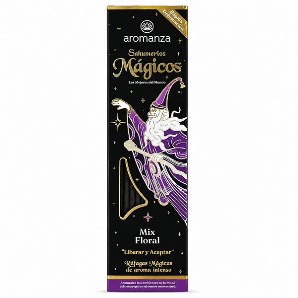 Incenso Aromanza Mágicos Vareta - Mix Floral