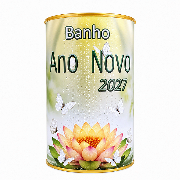 Banho de Ano Novo 2027 - Brinde Talismã Sortido