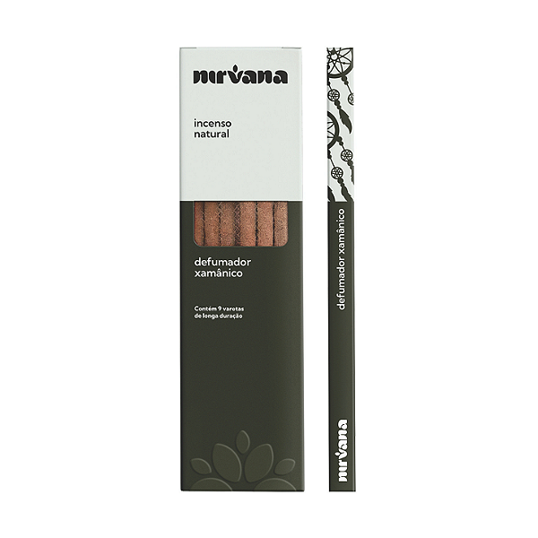 Incenso Nirvana Natural Vareta - Defumador Xamânico