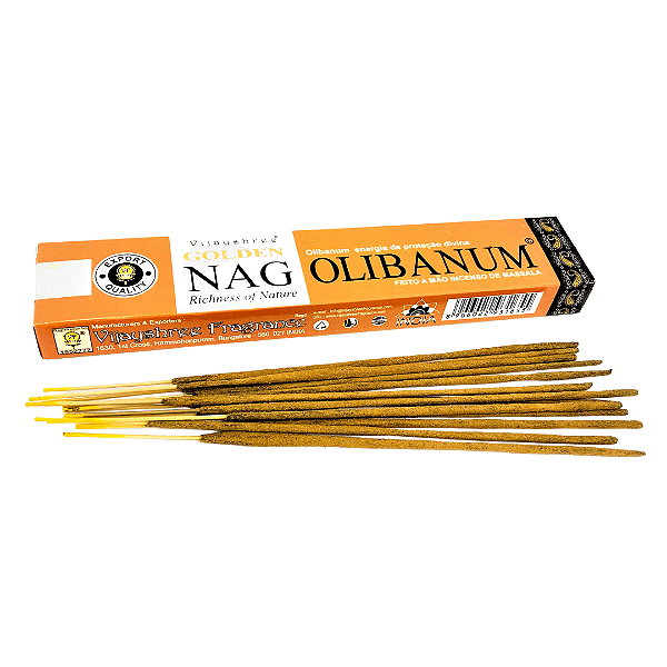 Incenso Nag Golden Vareta - Olibano