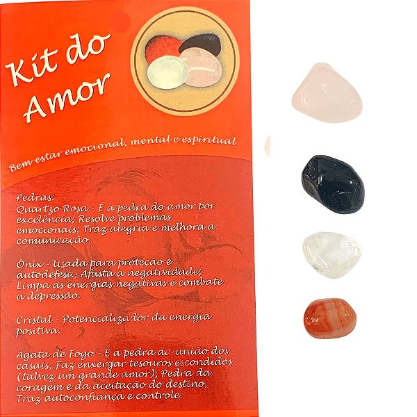 Kit Pedras do Amor