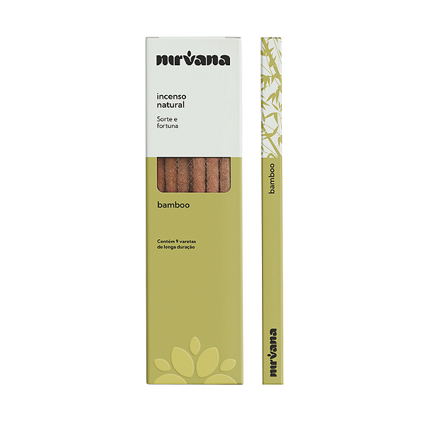 Incenso Nirvana Natural Vareta - Bamboo