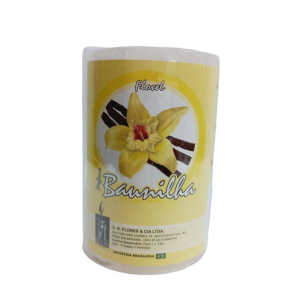 Vela Perfumada Baunilha - Flovel 125g