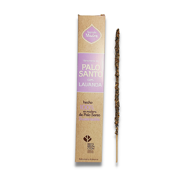 Incenso Sagrada Madre Palo Santo Vareta - Palo Santo C/ Lavanda