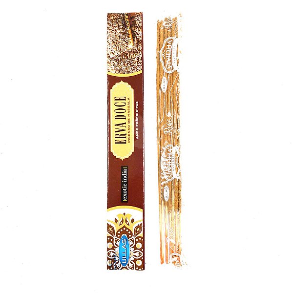Incenso Massala Erva Doce Ullas Exotic India