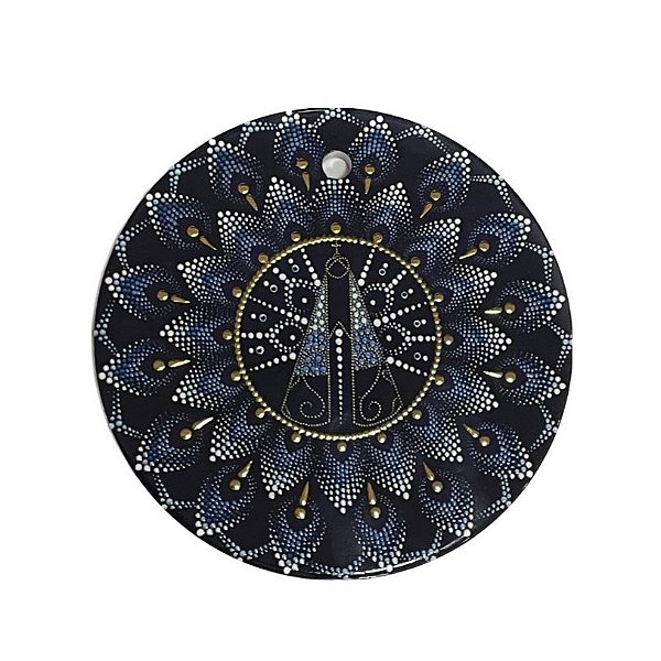 Enfeite de Parede Nossa Senhora Aparecida - Mandala