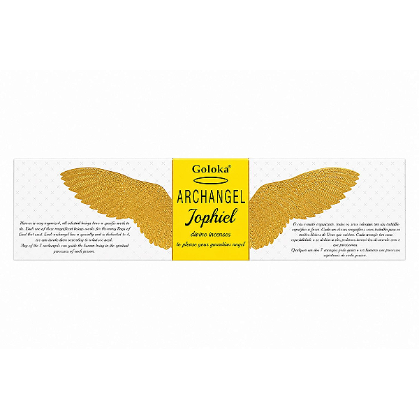 Incenso Goloka Arcanjo Vareta - Arcanjo Jophiel
