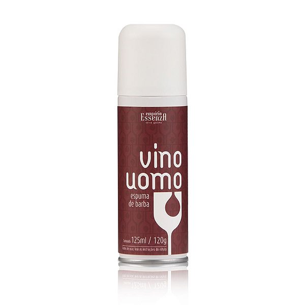 Espuma de Barba Vino Uomo 125ml/120g - Empório Essenza