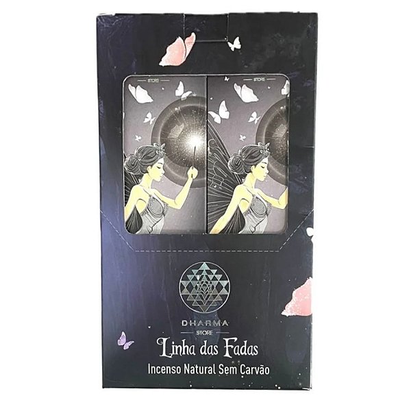 Box Incenso Dharma Natural Vareta - Fada da Proteção