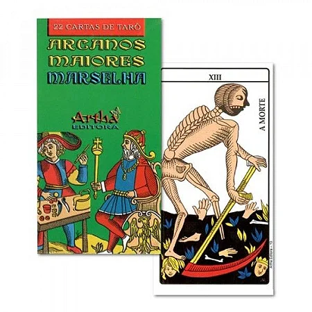 Tarô de Marselha Arcanos Maiores - 22 Cartas