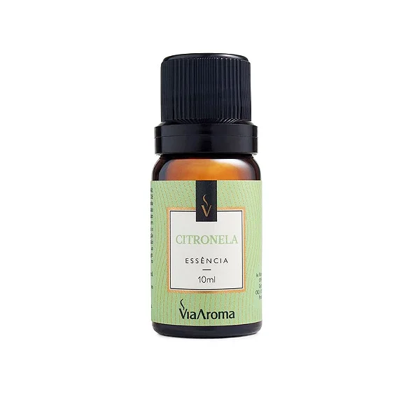 Essência Via Aroma Citronela - 10 ml