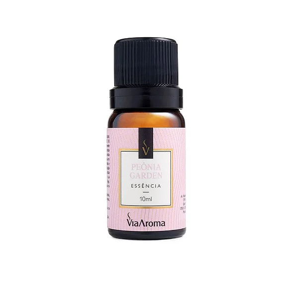Essência Via Aroma Peônia Garden - 10 ml